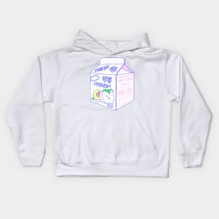 FRESH PEACH JUICE Kids Hoodie